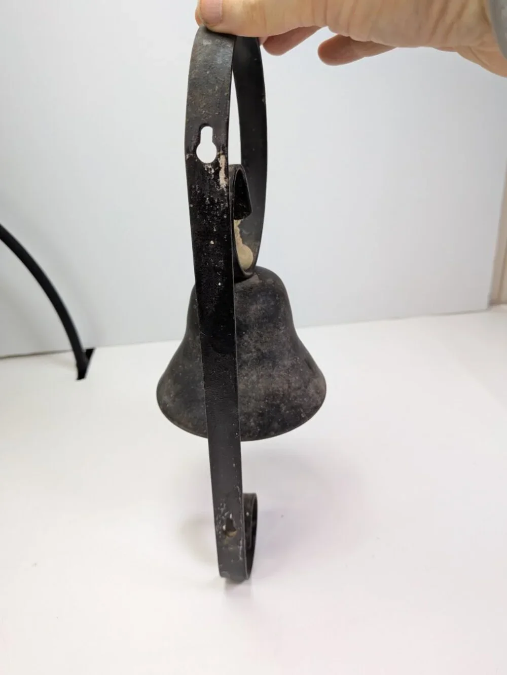 Vintage Americana Eagle Wall Mount Dinner Bell - Rustic Farmhouse Decor